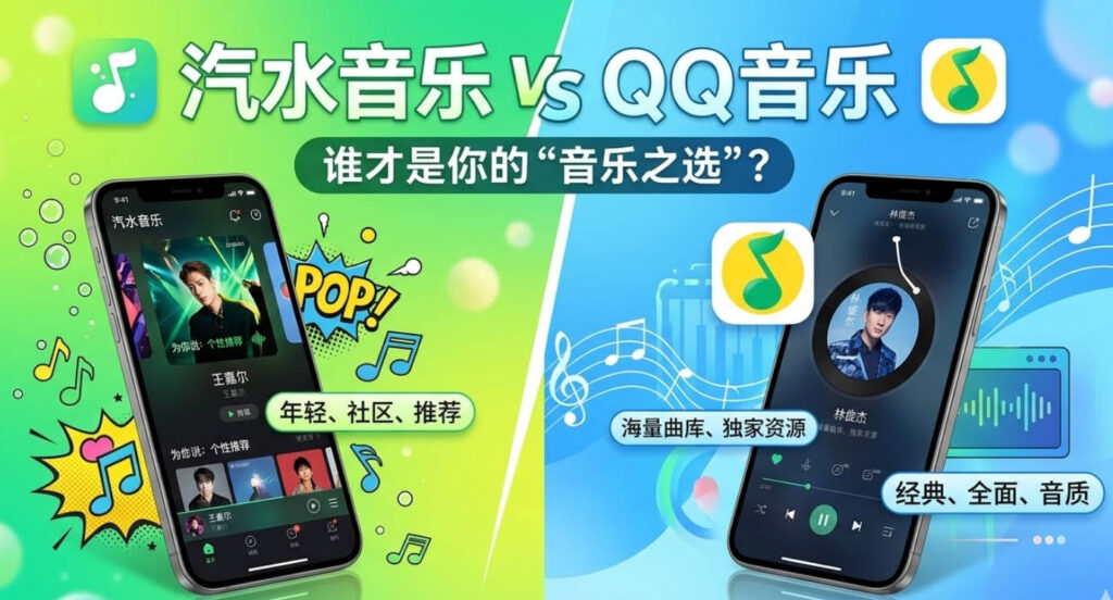 汽水音乐和QQ音乐哪个更好？