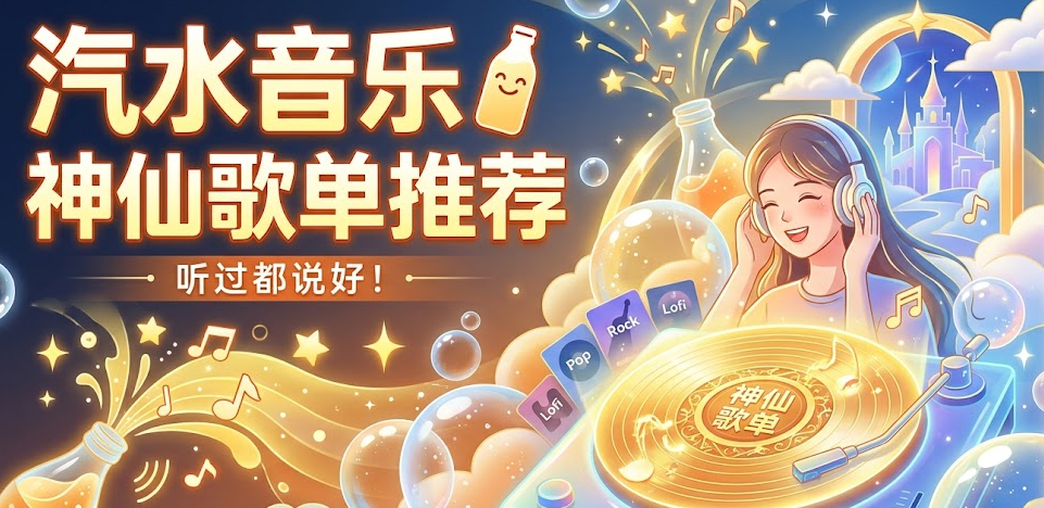 汽水音乐神仙歌单推荐
